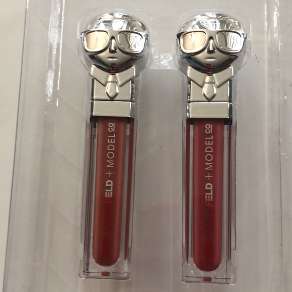 Karl Lagerfeld lip gloss set. Limited edition. New. 2 nude natural tones. - Picture 8 of 10